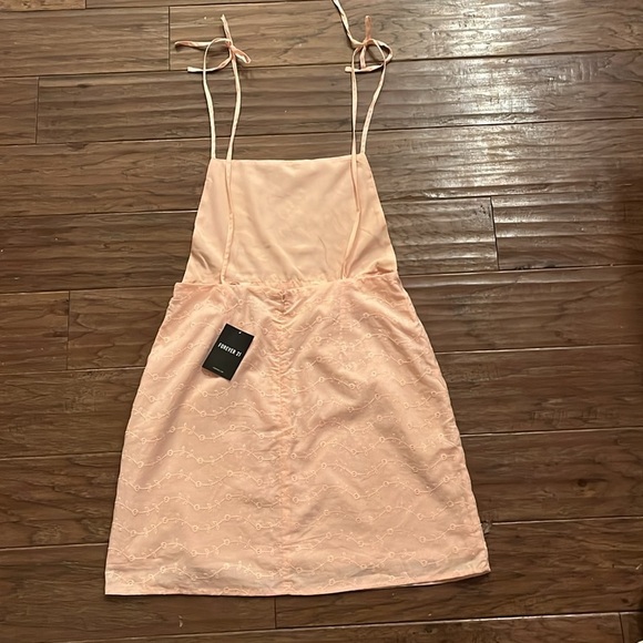 Forever 21 Apron Dress in Coral Size M - Picture 4 of 5